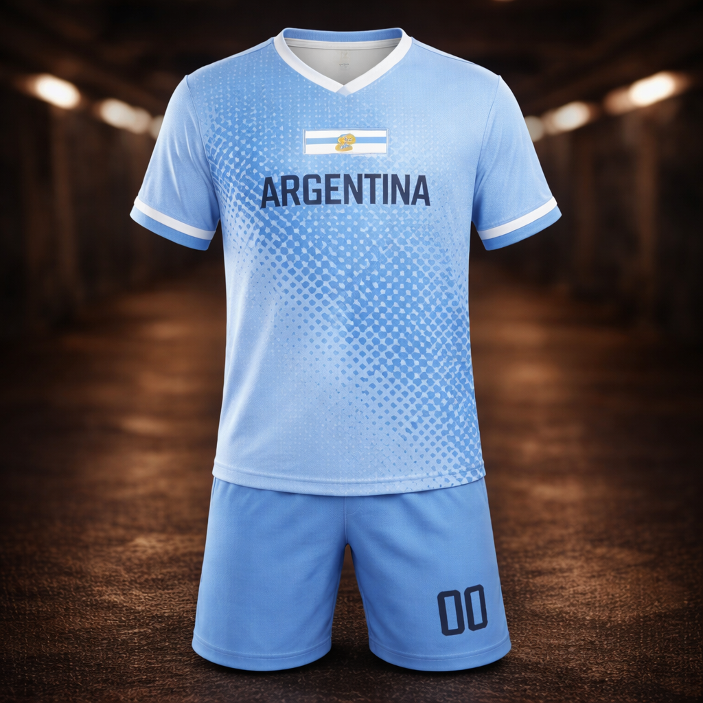 Equipamento Infantil Argentina 2026 – Edição Especial