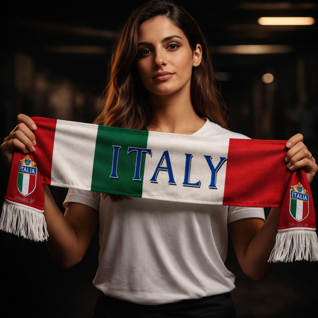 Cachecol Itália 2026 – Edição Especial