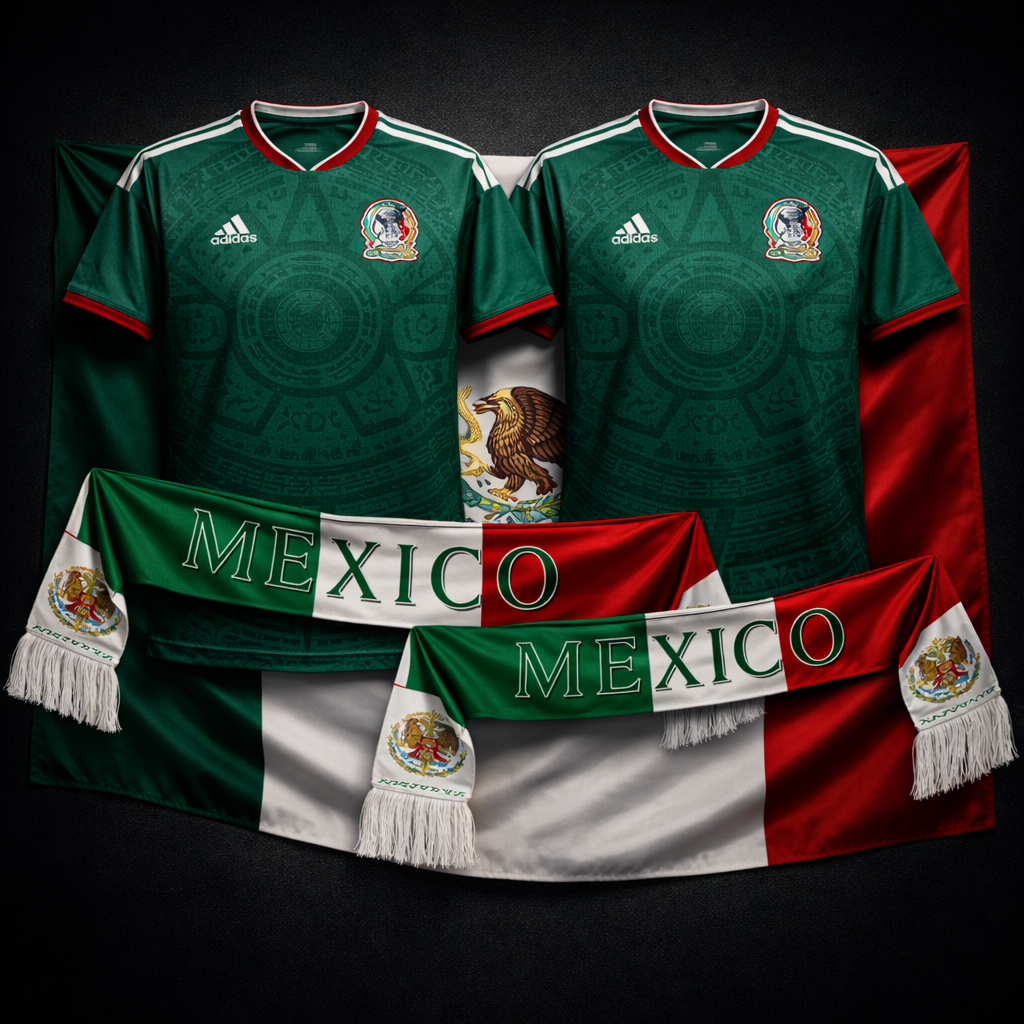 Kit União Nacional México 2026 - Edição Casal